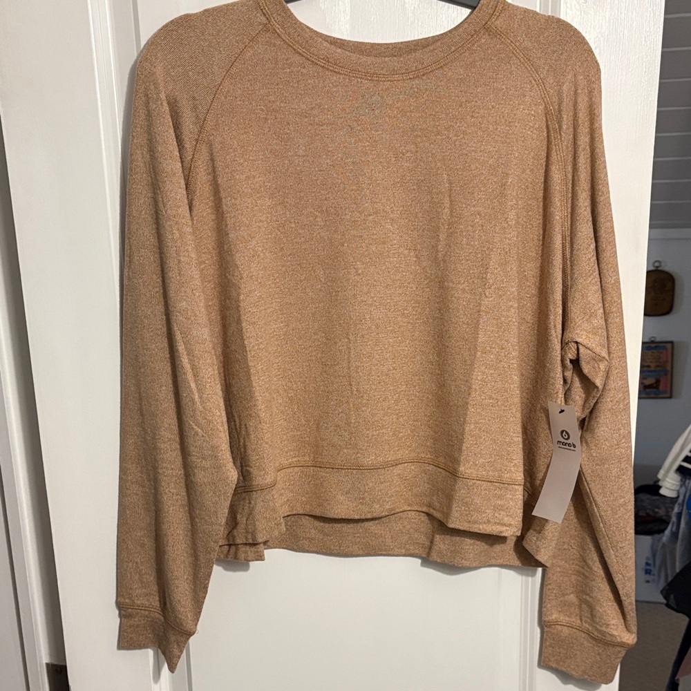 M- Mono B Light Brown Top
